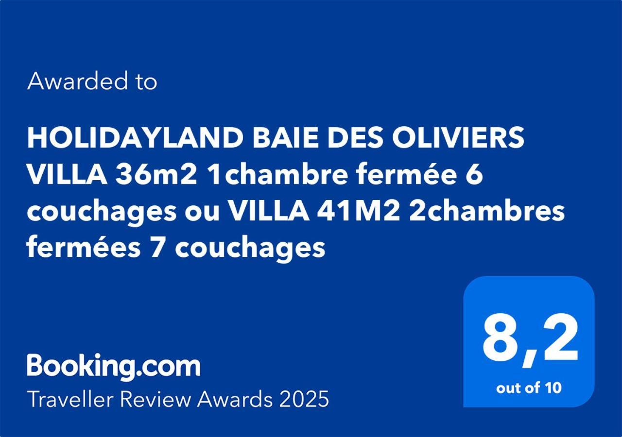 Holidayland Baie Des Oliviers Villa 36M2 1Chambre Fermee 6 Couchages Ou Villa 41M2 2Chambres Fermees 7 Couchages Narbonne-Plage Exterior foto